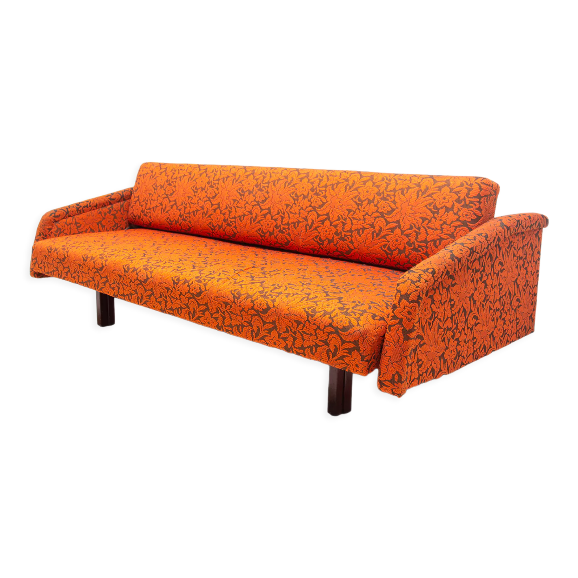 Canapé-lit pliant du milieu du siècle, années 1960, Tchécoslovaquie