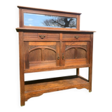 Art Nouveau oak sideboard