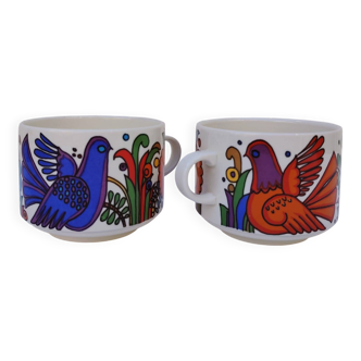 Cups, Villeroy & Boch porcelain, Acapulco