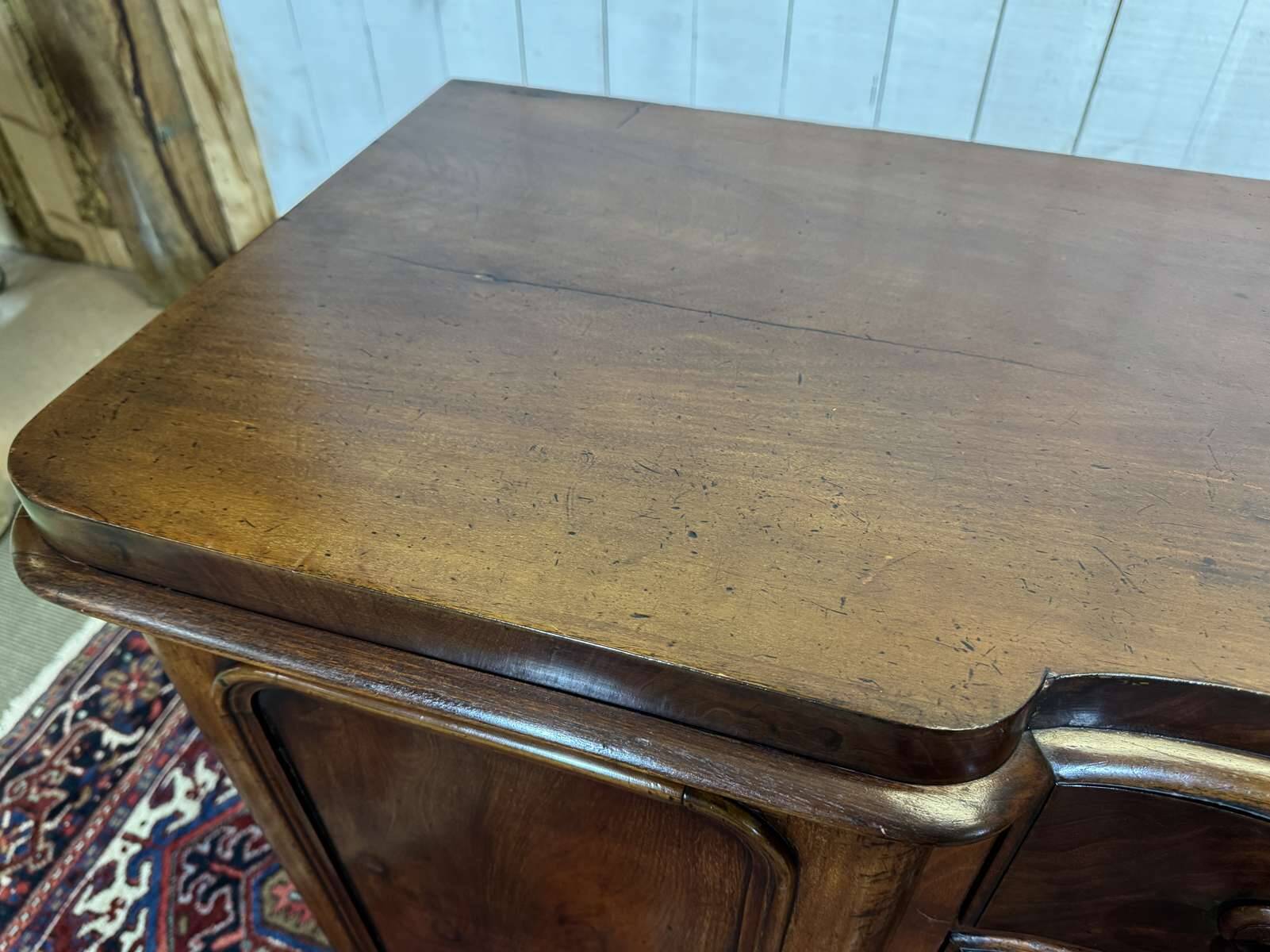 Victorian Enfilade 19th mahogany