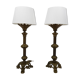 Pair of bedside lamps