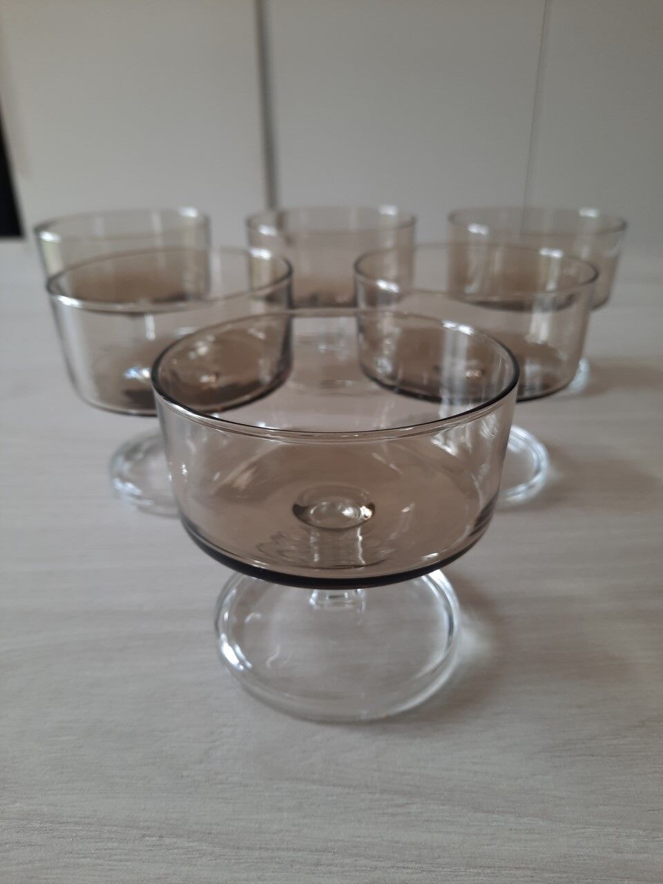 Coupes à champagne années 70