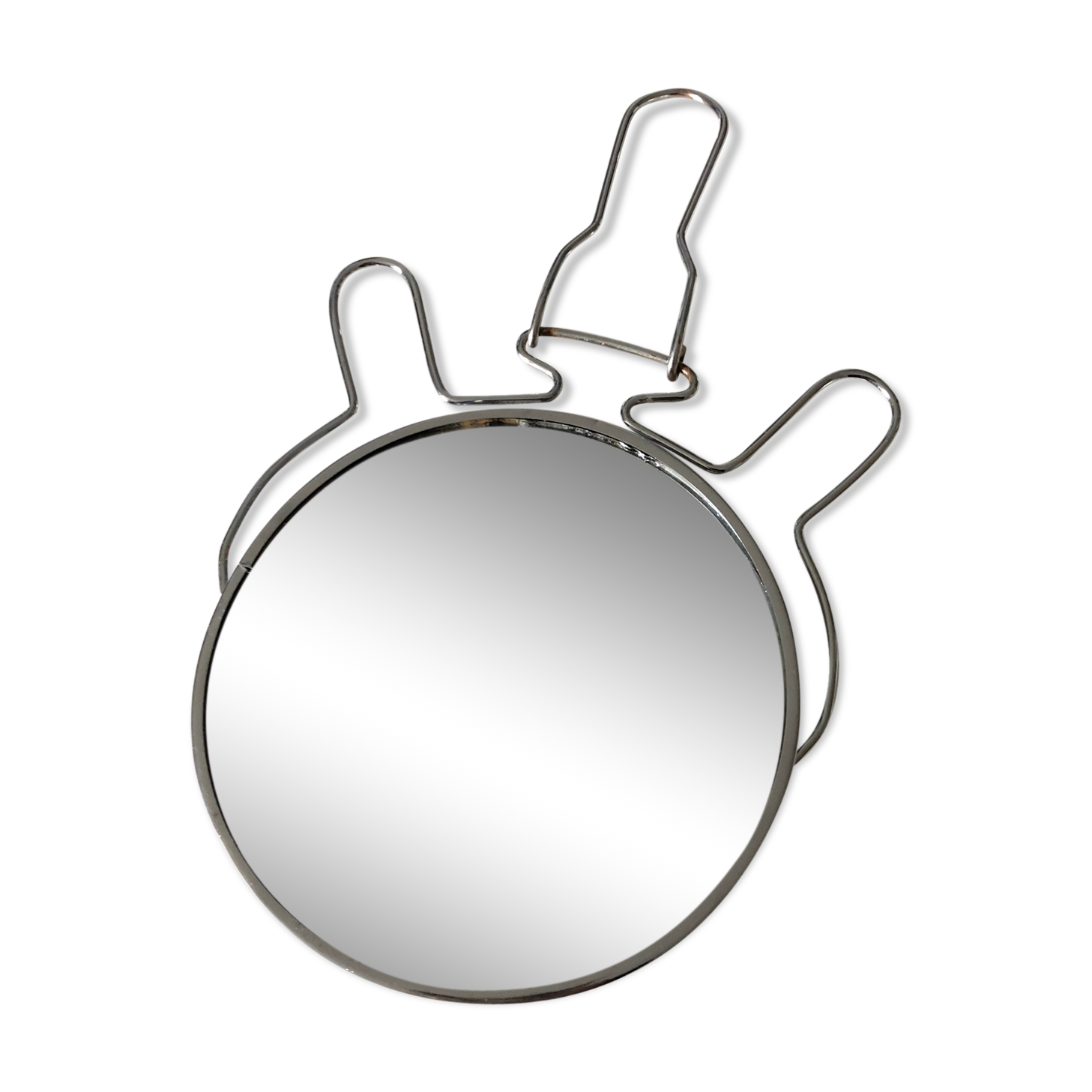 11.5 cm round barber's mirror