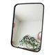 Vintage barber style tabletop mirror