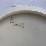 Soupière ancienne faïence Niderviller Moselle grand format pot couvert