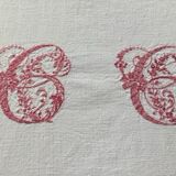 Winemaker's tablecloth, CC monogram