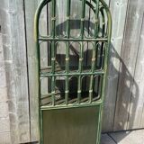 Green bamboo bookcase