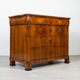 Biedermeier Walnut Chest of Drawers, Germany, 19th Century
