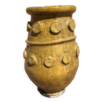Tamegroute pottery enamelled planter