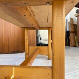 Mountain furniture table in pine 2m