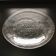 Vintage glass fish plate 32 x 25 cm