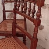 Pair of cane chairs
