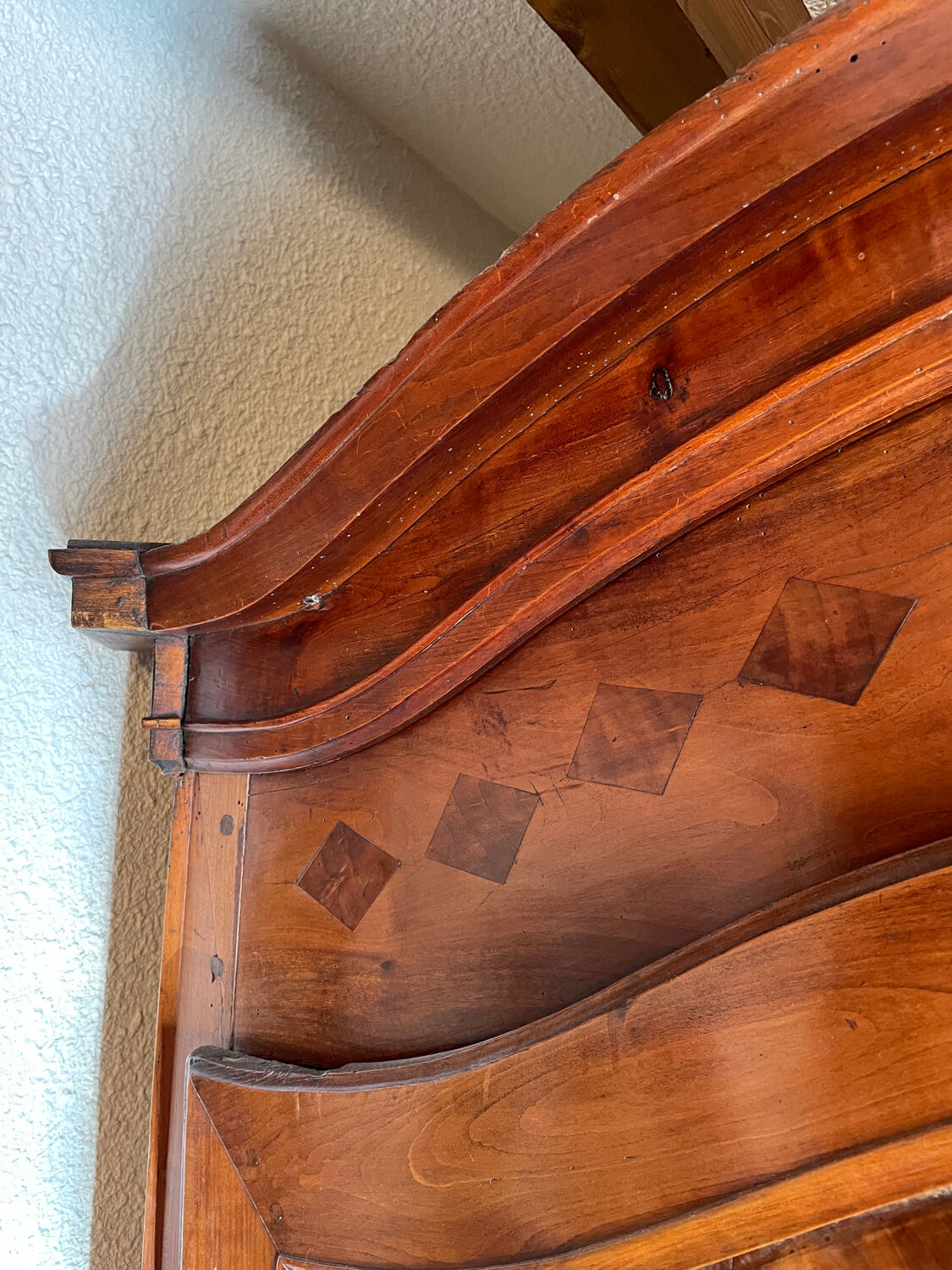 19th-century antique wardrobe