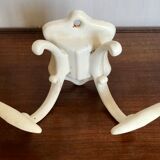 Double enamelled cast iron pad