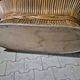 Sheaf of wheat bamboo coffee table glass top 1970s McGuire
