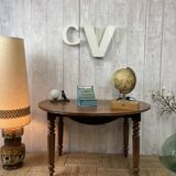 Country-style drop-leaf table