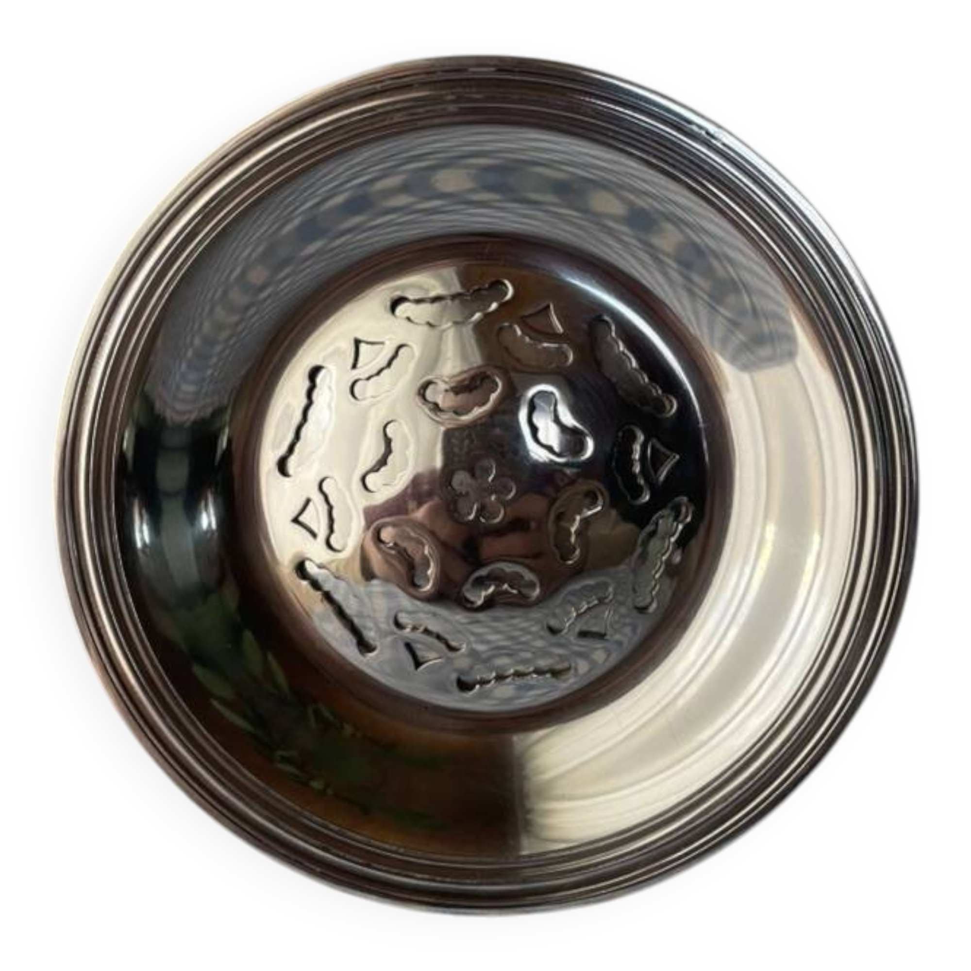 Christofle silver-plated vintage butter dish - Rare butter dish -