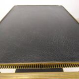 Vintage brass bar service