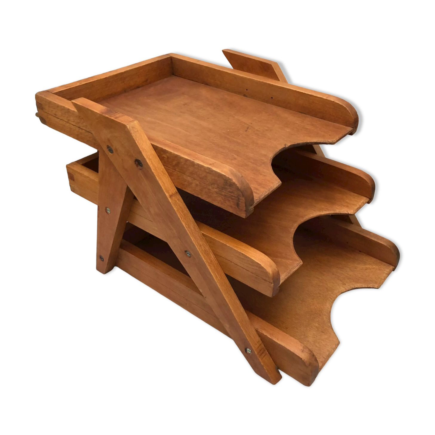 Old office sorter / document storage / letter holder / mail