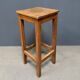 High oak stool from France