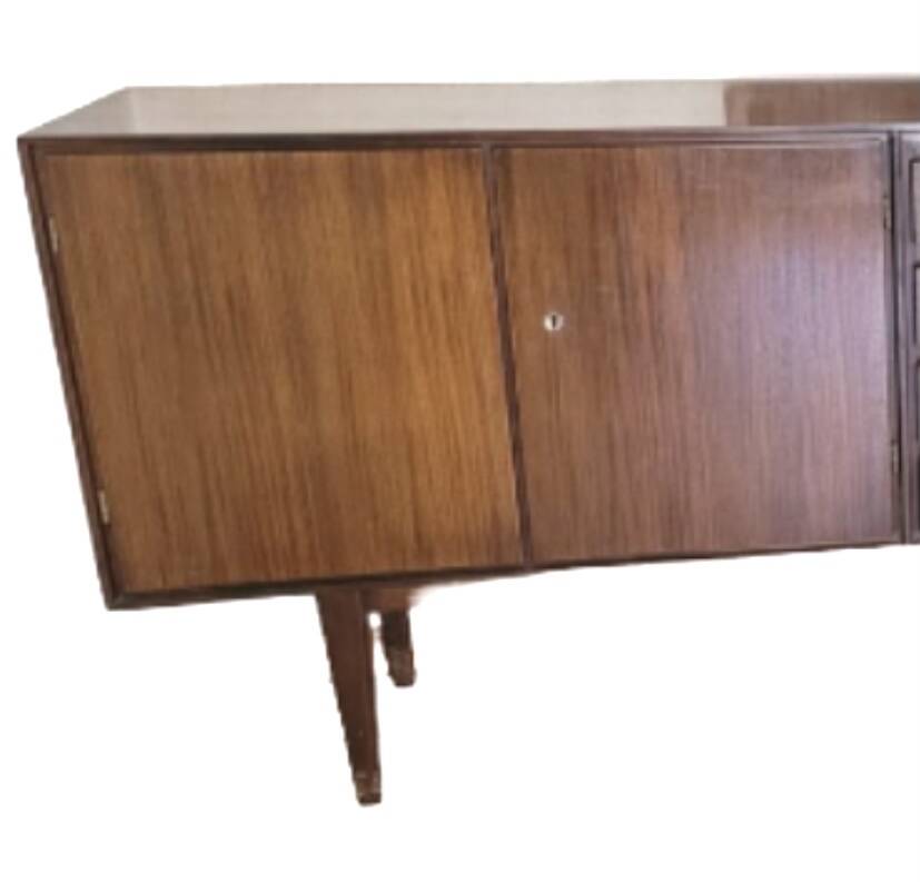 Enfilade vintage scandinave en teck des années 60, 70