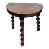 Tabouret de vacher tripode H 32 cm