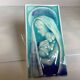 Holy Virgin with Child, cracked blue Sanmyro Japan