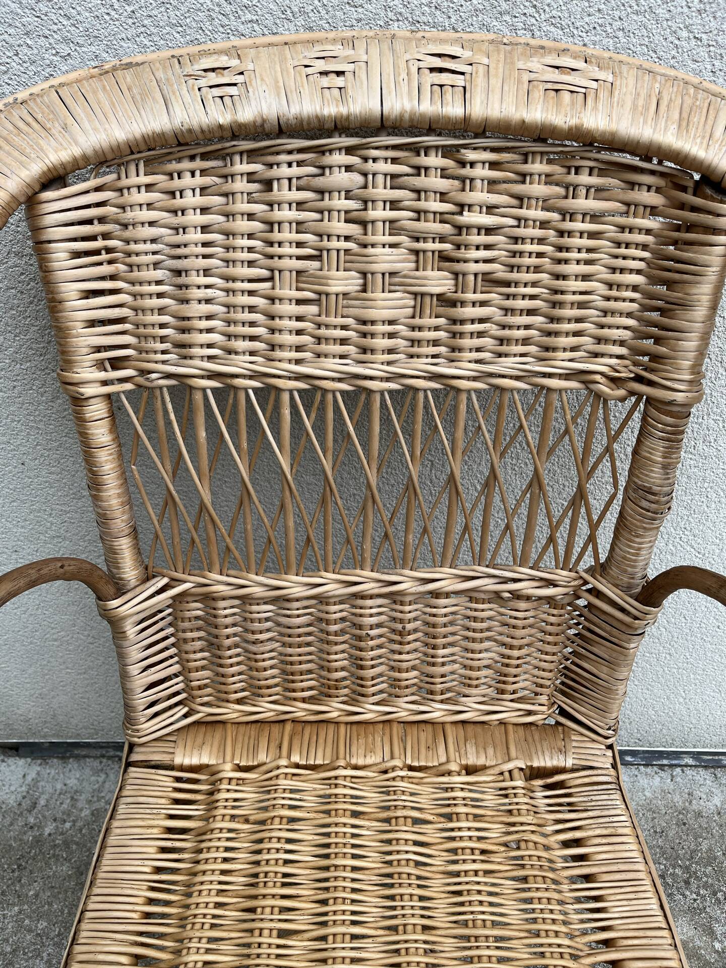 Fauteuil en rotin 