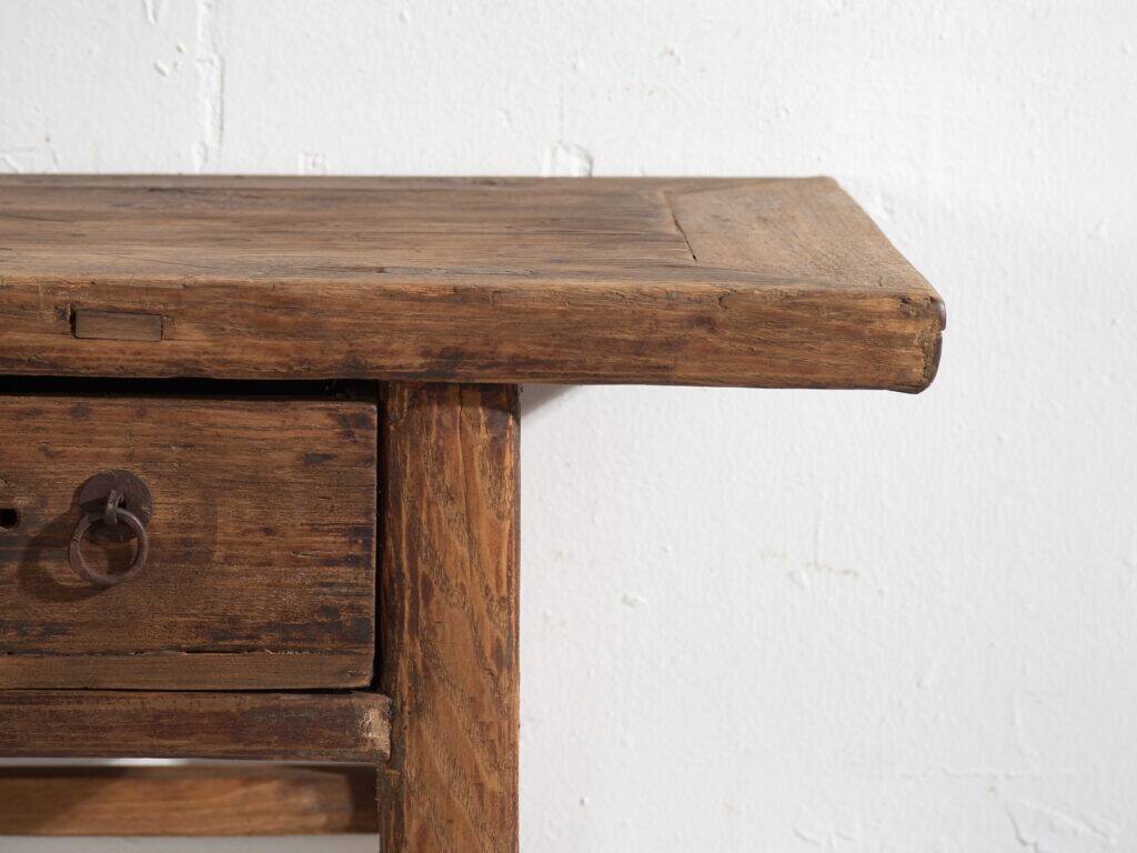 Console ancienne en bois d'orme – Chine, vers 1920