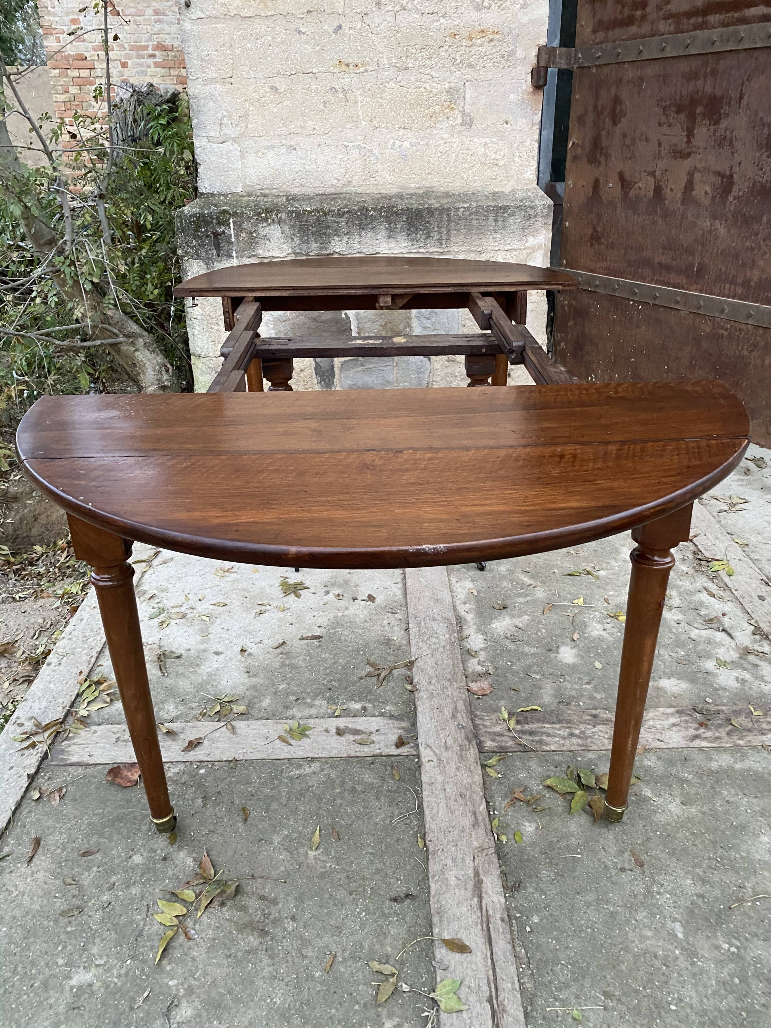 Walnut dining table