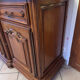 Rustic style low buffet with 3 doors