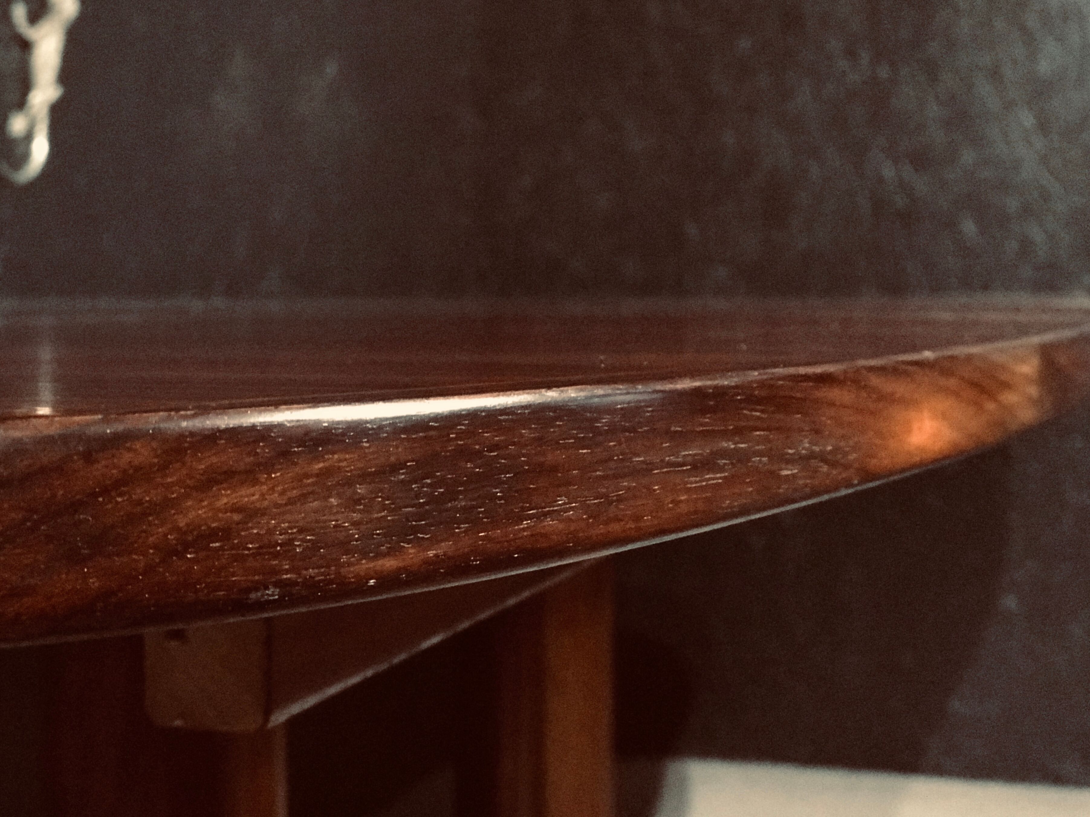 Table extensible danoise en bois de rose