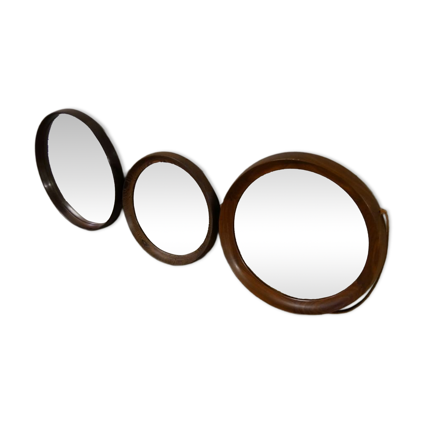 Scandinavian teak mirrors - Vintage 1960s