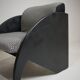 Fauteuil postmoderne, années 80