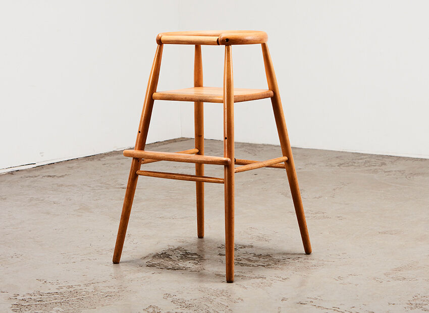 Chaise haute pour enfants de Nanna Ditzel pour Kold Savvaerk Danemark Années 1950