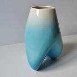 Free-form ceramic vintage vase