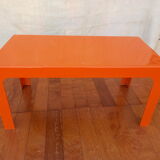 Table basse année 70 rectangulaire
