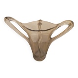 Very beautiful vase with handle in Art crystal, Vannes, 1950/1970