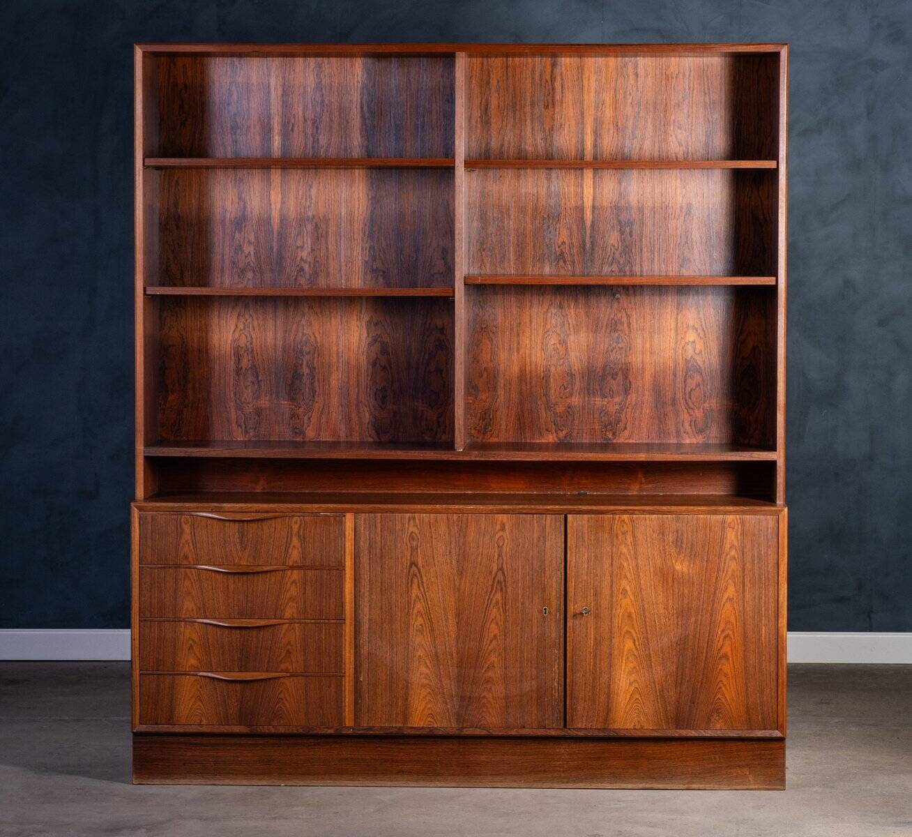 Wall Console in Rosewood by Erling Torvits, 1960s