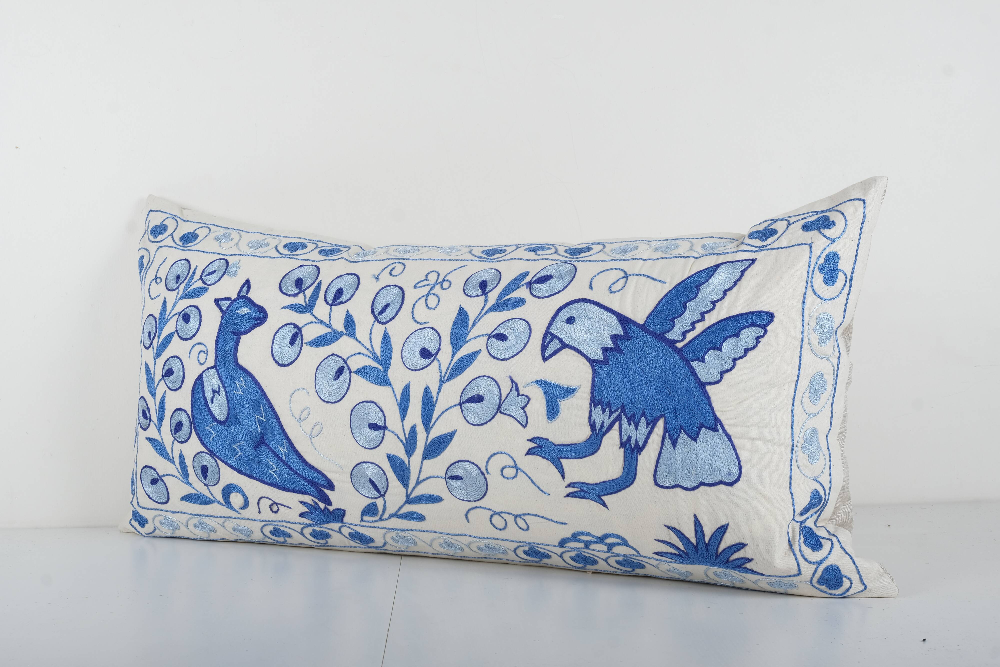 Turkish Suzani cushion cover