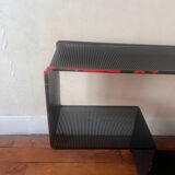 Dedal shelf, maze, Mathieu MATEGOT, original black