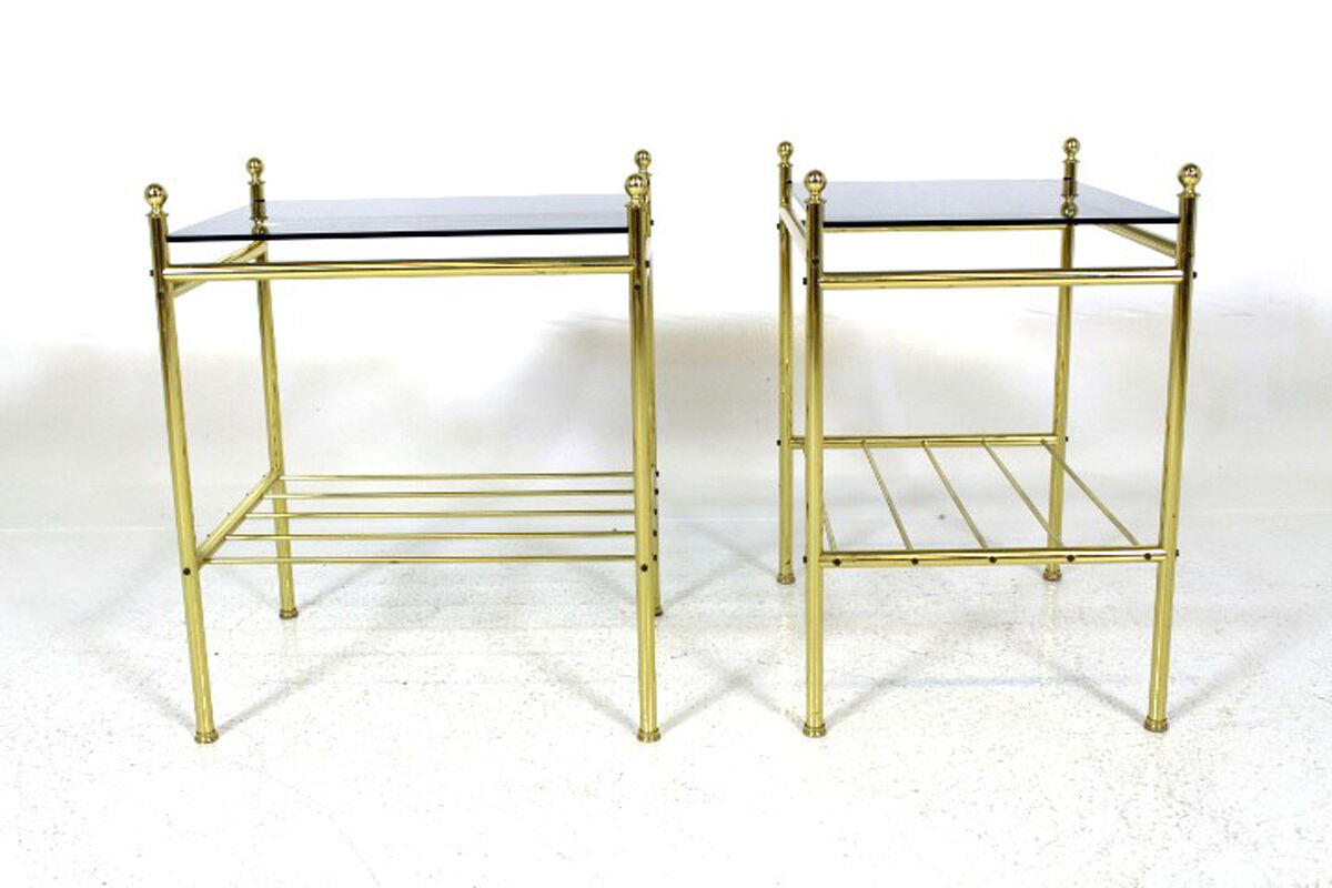 Vintage bedside table set Sweden 1970