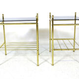 Vintage bedside table set Sweden 1970