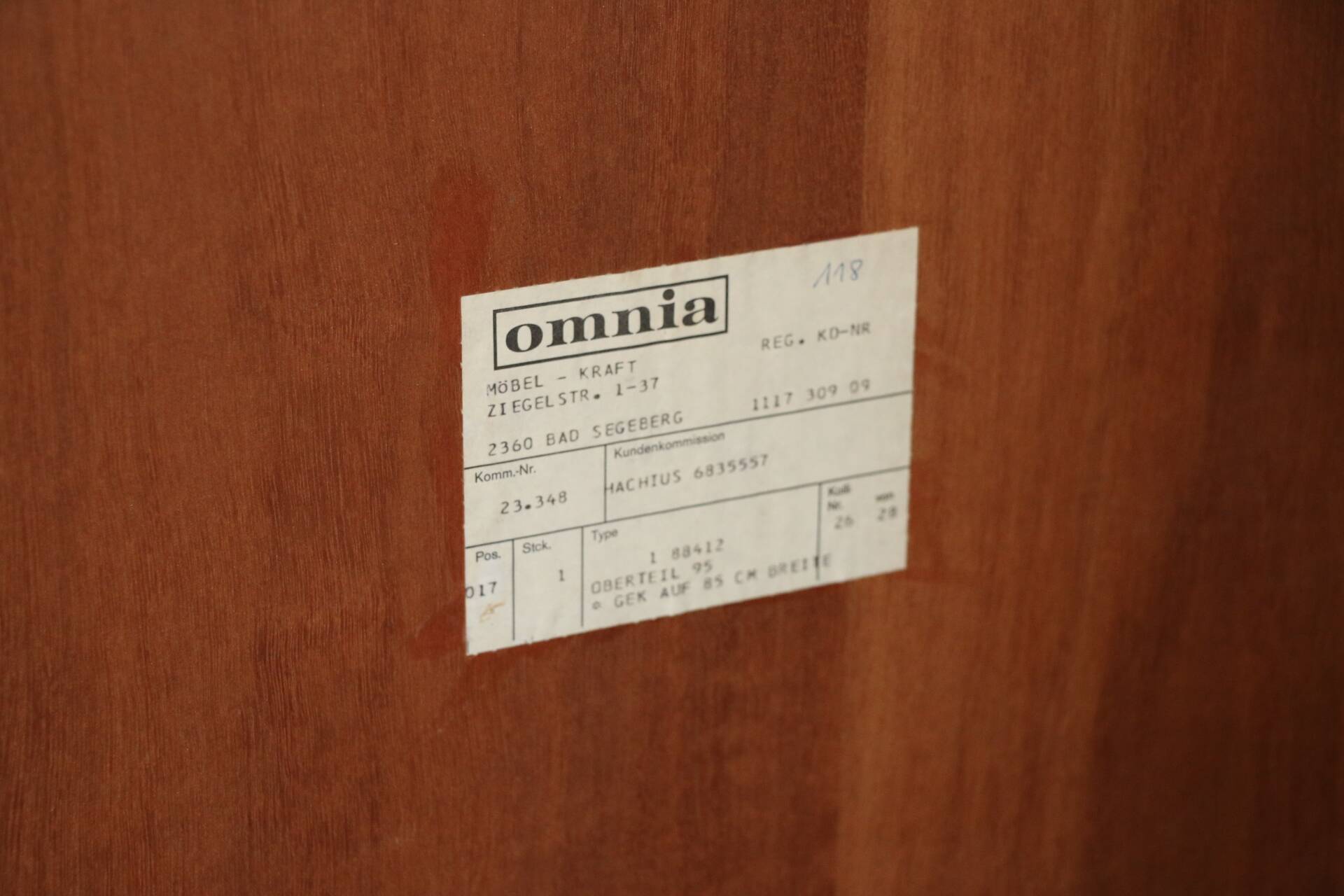 Omnia sideboard with 2 doors