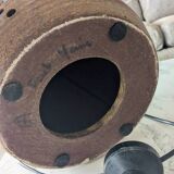 Accolay lamp in pierced ceramic – 1950s – signed – 50 cm.