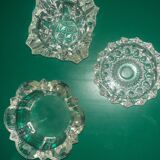Cendriers en cristal