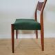 Lot of 6 chairs in 60s Scandinavian style teak