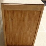 Art Deco 3-drawer wooden chest of drawers - Completely restored and refurbished -