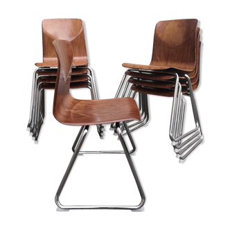9 Pagholz Thur-Op-Seat chairs