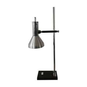 lampe de table metal - chrome